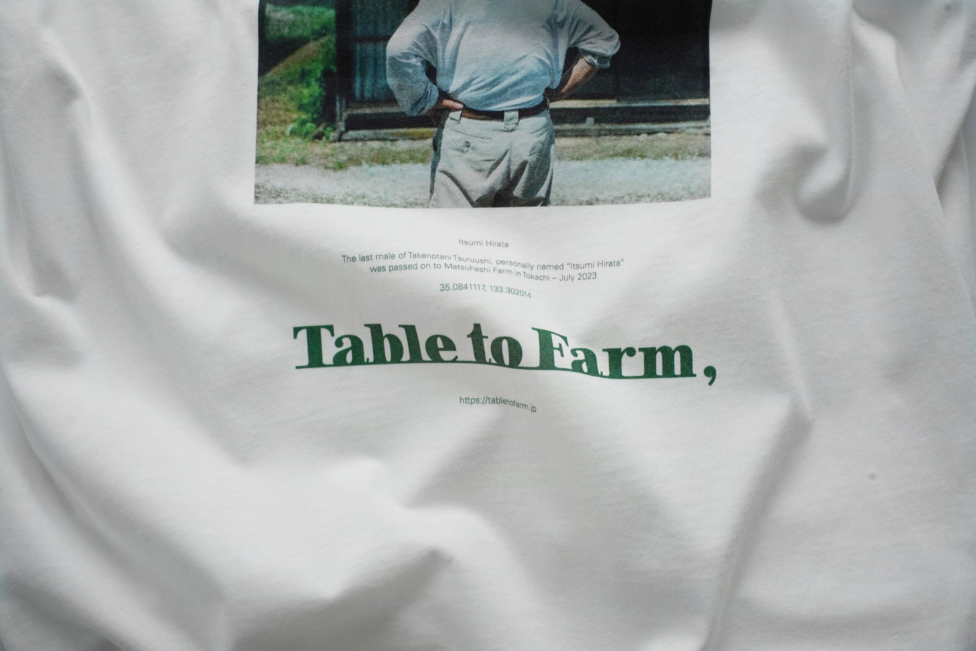Table to Farm x Grow Organic Tシャツ