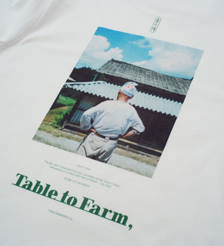 Table to Farm x Grow Organic Tシャツ