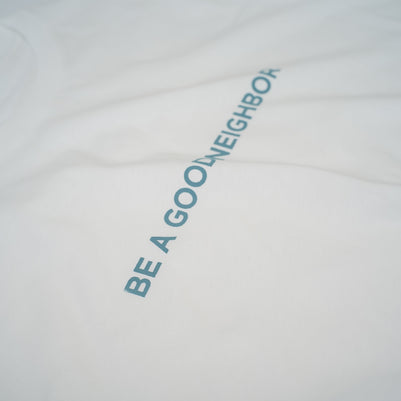 Grow Organic x BE A GOOD NEIGHBOR Tシャツ