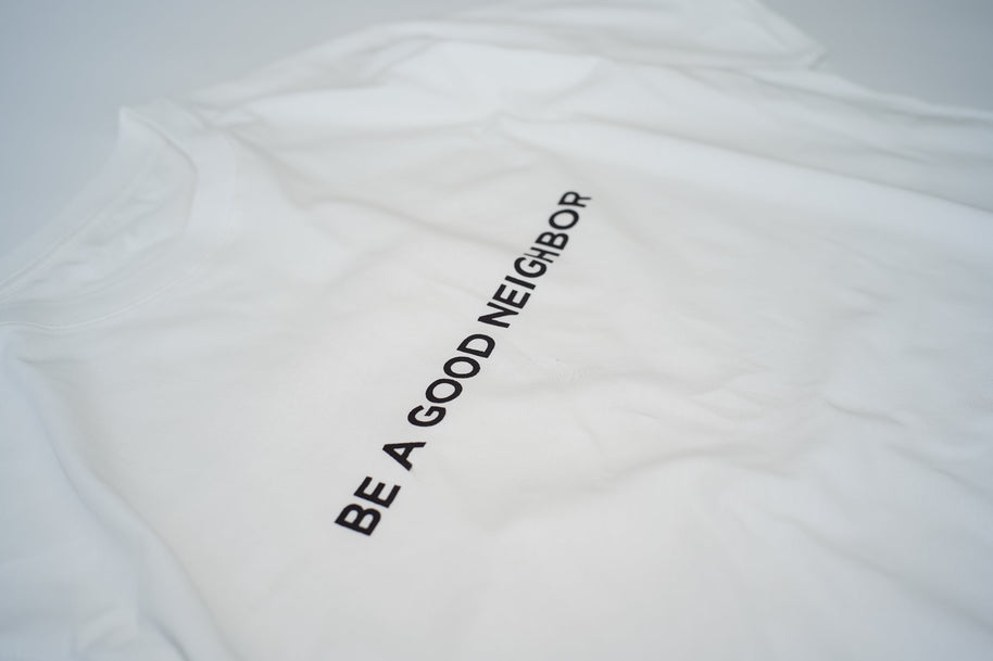 Grow Organic x BE A GOOD NEIGHBOR Tシャツ