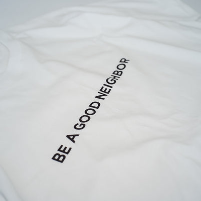 Grow Organic x BE A GOOD NEIGHBOR Tシャツ