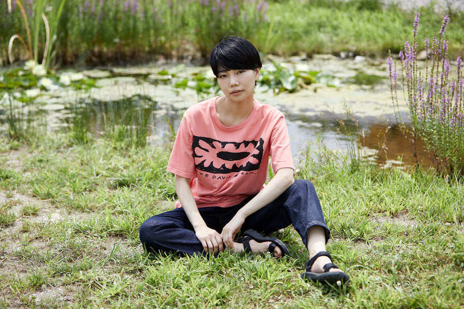 KOM_I x LOVEDAVID TEE / Pre Organic Cotton
