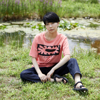 KOM_I x LOVEDAVID TEE / Pre Organic Cotton