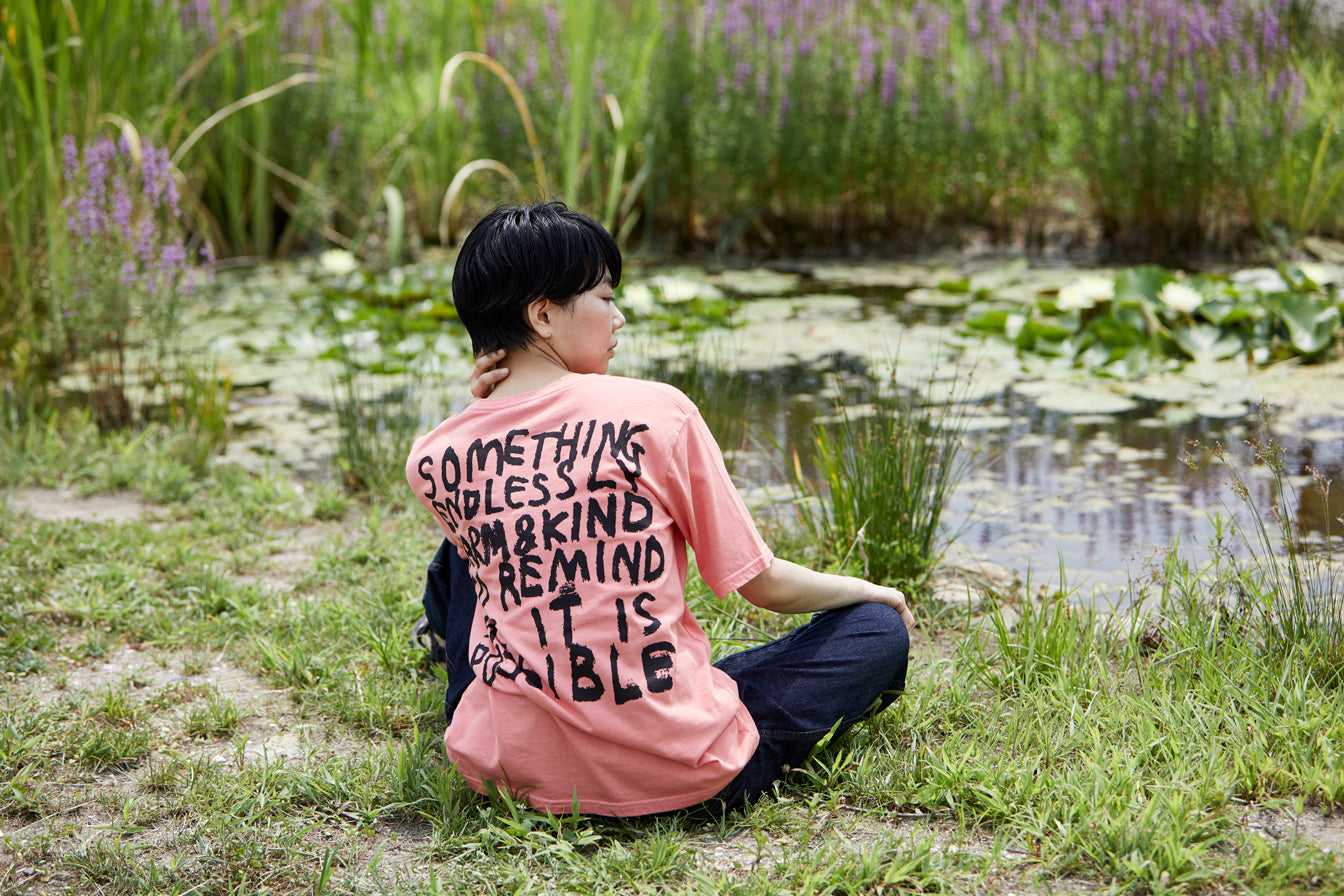 KOM_I x LOVEDAVID TEE / Pre Organic Cotton