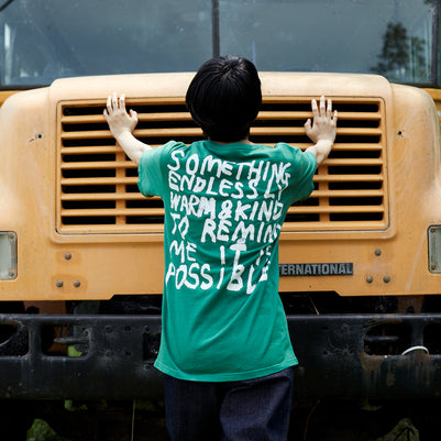 KOM_I x LOVEDAVID TEE / Pre Organic Cotton