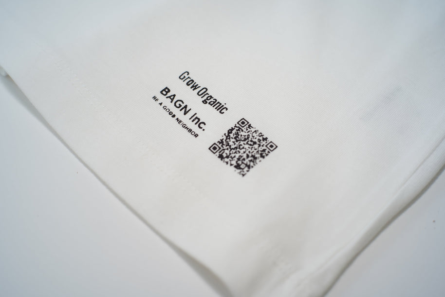 Grow Organic x BE A GOOD NEIGHBOR Tシャツ