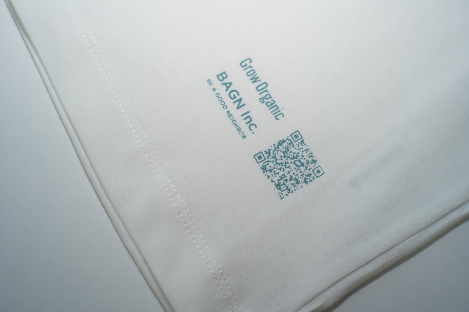 Grow Organic x BE A GOOD NEIGHBOR Tシャツ