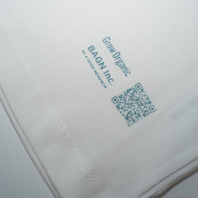Grow Organic x BE A GOOD NEIGHBOR Tシャツ