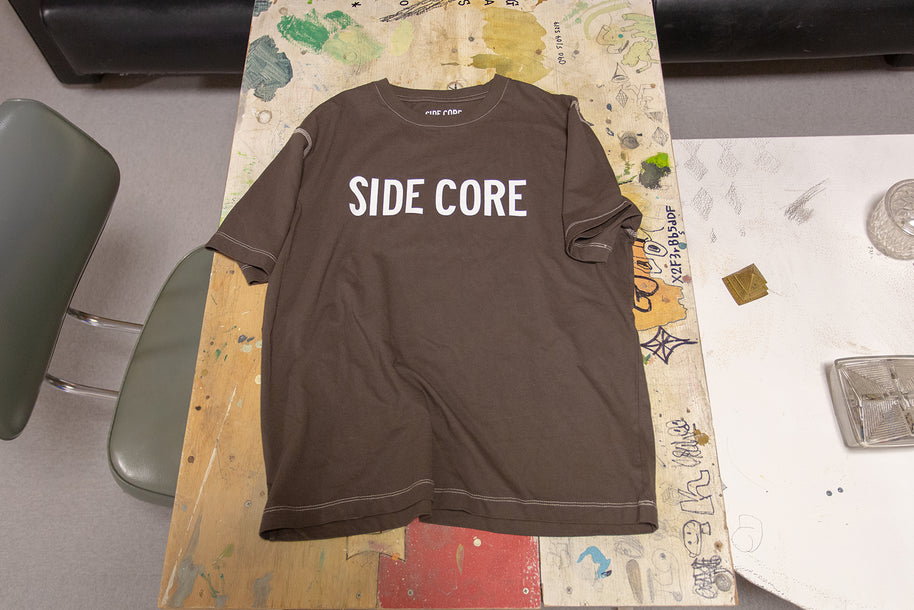 Road to Noto 墨染めTシャツ by SIDE CORE