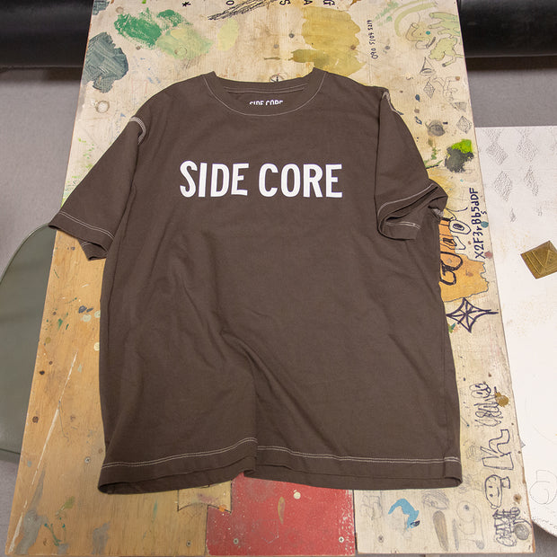 Road to Noto 墨染めTシャツ by SIDE CORE