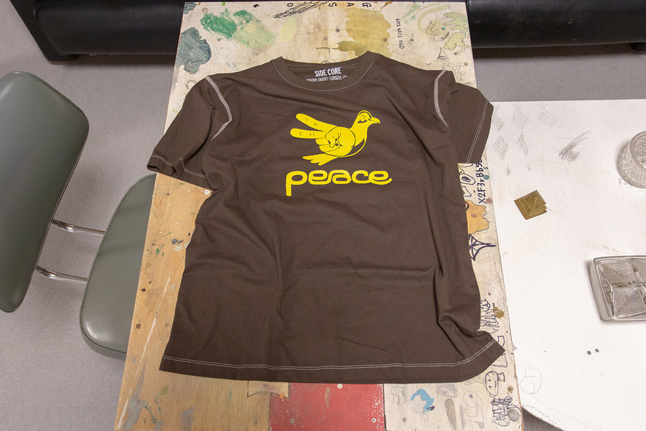 Road to Noto 墨染めTシャツ by ESPO