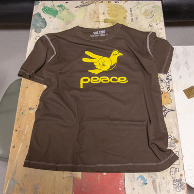 Road to Noto 墨染めTシャツ by ESPO