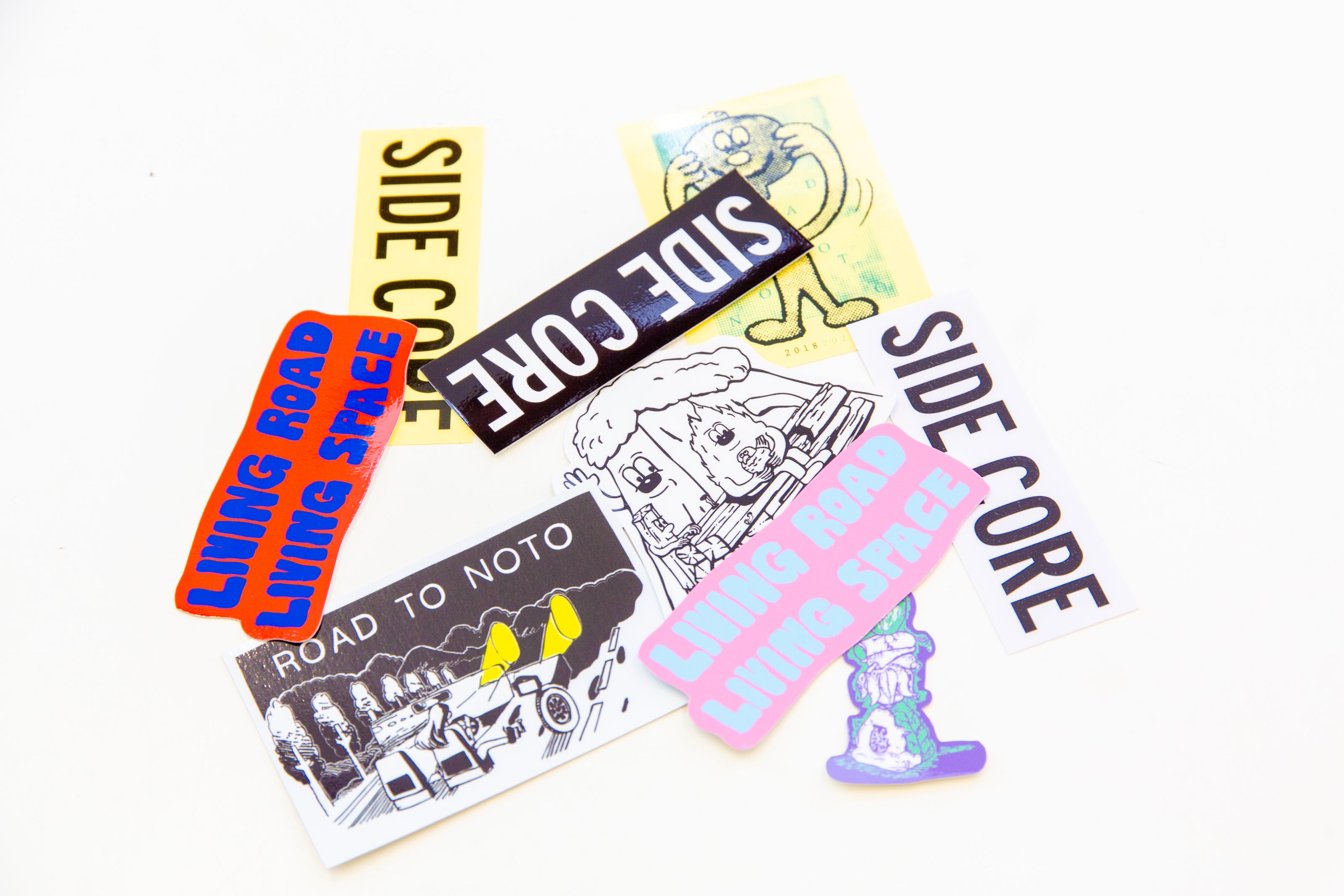 Living road, Living space ステッカーセット