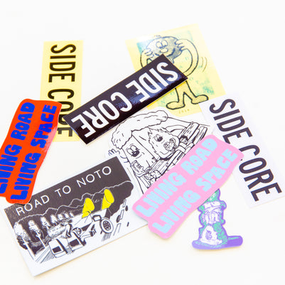 Living road, Living space ステッカーセット