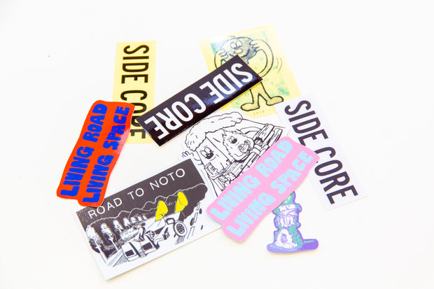 Living road, Living space ステッカーセット