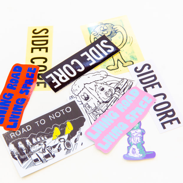 Living road, Living space ステッカーセット