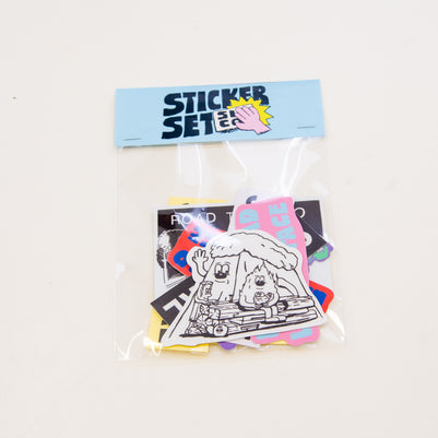 Living road, Living space ステッカーセット