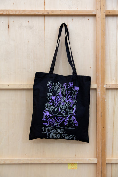 Living road, Living space トートバッグ