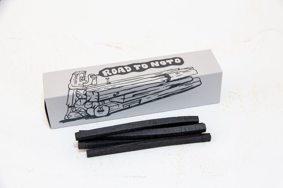 Road to Noto 画用木炭