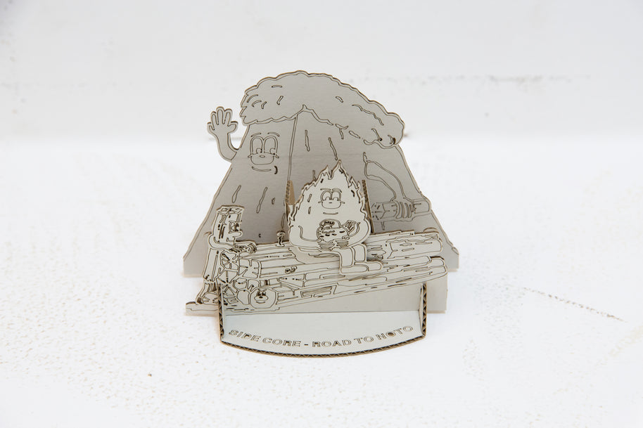 Road to Noto ダンボールオブジェ