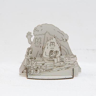 Road to Noto ダンボールオブジェ