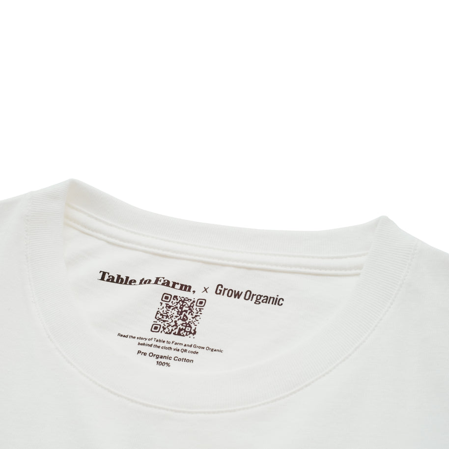 Table to Farm x Grow Organic Tシャツ