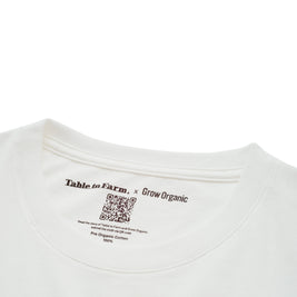Table to Farm x Grow Organic Tシャツ