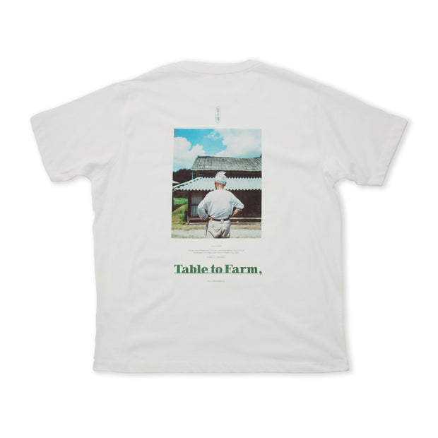 Table to Farm x Grow Organic Tシャツ