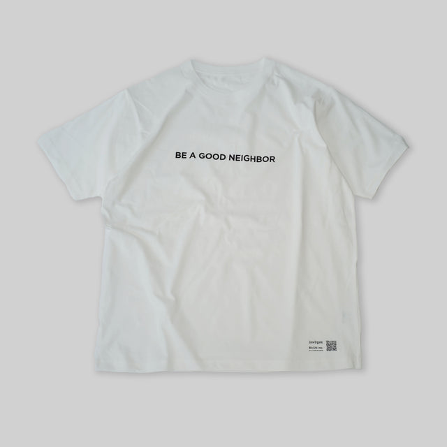 Grow Organic x BE A GOOD NEIGHBOR Tシャツ